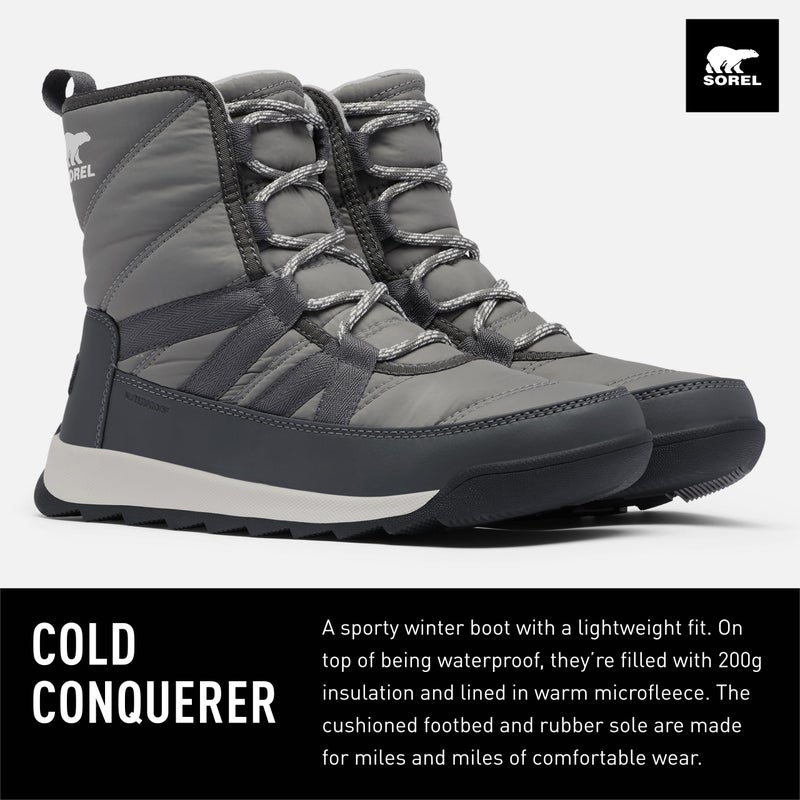 Sorel Whitney II Short Lace Waterproof Women's Boots - Quarry - Size 8.5 - Image 2